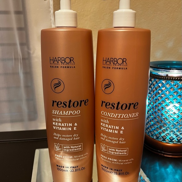 Harbor Natural Cosmetics Hair Restore Shampoo Conditioner By Hnc